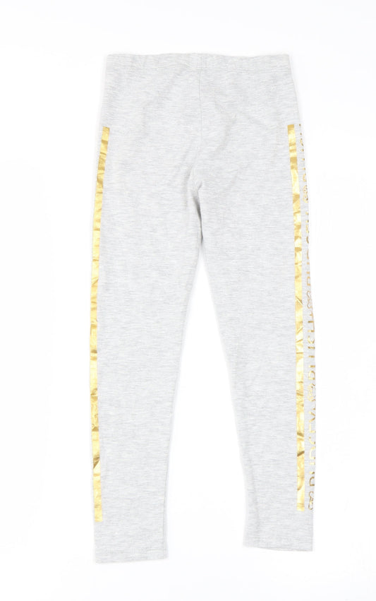 Geoge Girls Grey Pyjama Pants Size 7-8 Years - Children in Need