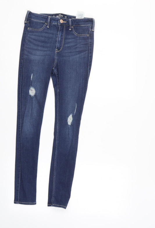 Hollister Mens Blue  Denim Jegging Jeans Size 26 L26 in