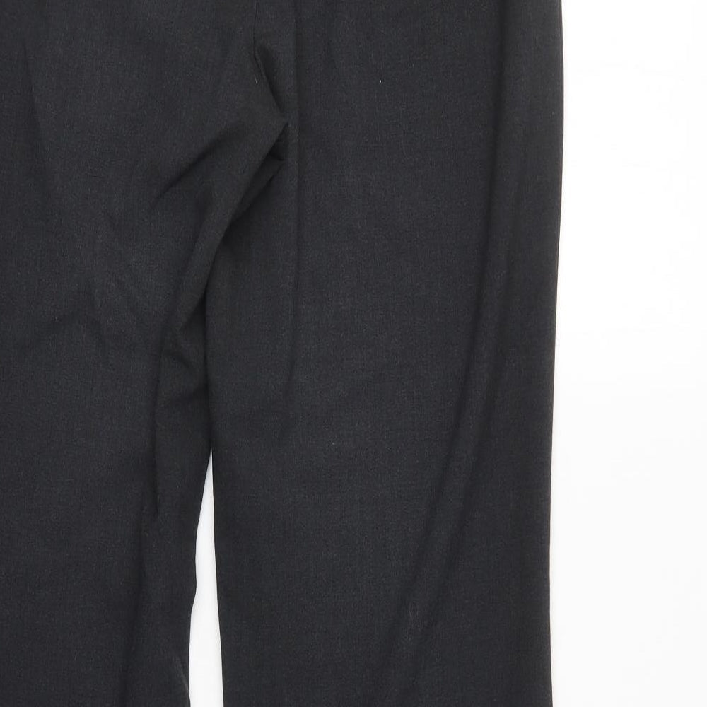 Marks and Spencer Womens Grey Trousers Size 12 L30 in