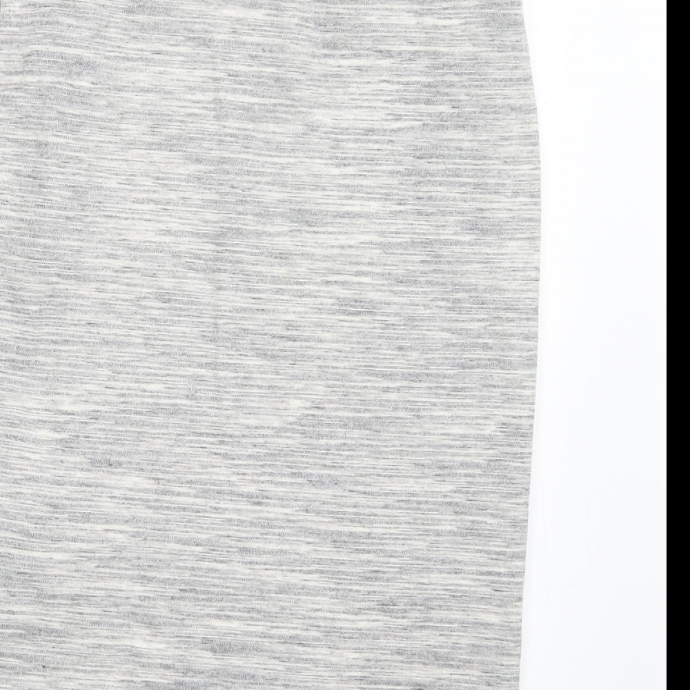 TU Womens Grey Straight & Pencil Skirt Size 12