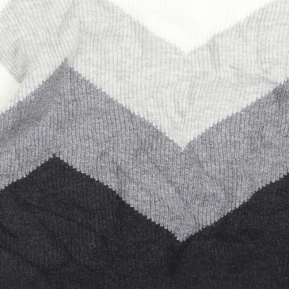 Marks and Spencer Womens Grey Knit Pullover Jumper Size 12