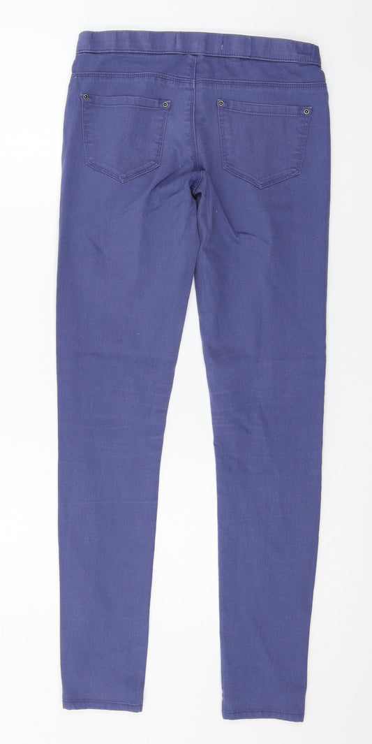 Denim & Co. Womens Blue Denim Jegging Jeans Size 6 L29 in