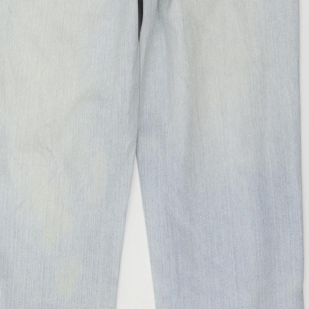 Preworn Womens Blue Denim Skinny Jeans Size 30 in L28 in