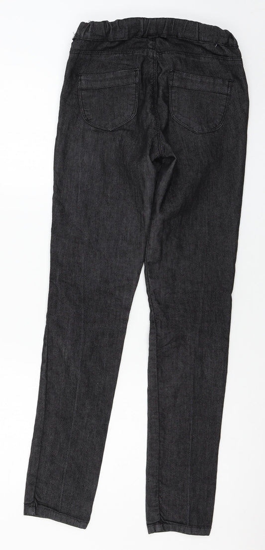 Clockhouse Womens Grey Denim Skinny Jeans Size 8 L30 in