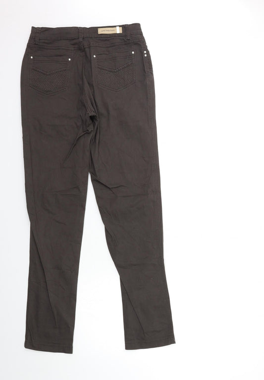 Lafei Neir Womens Brown Skinny Jeans Size 27 in L30 in