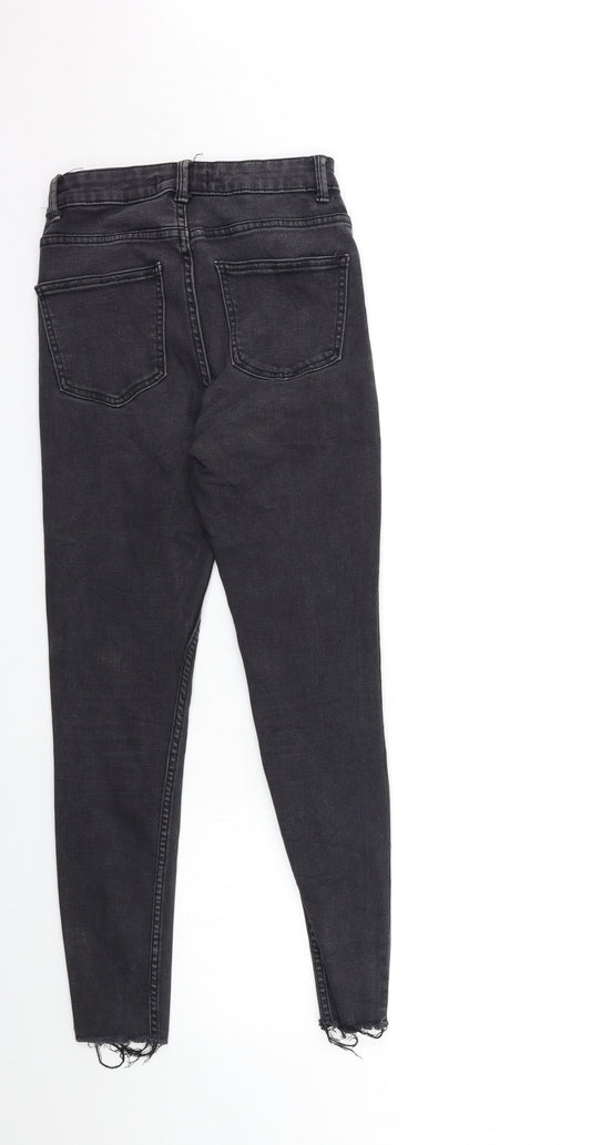 Denim & Co. Womens Black Denim Skinny Jeans Size 8 L27 in