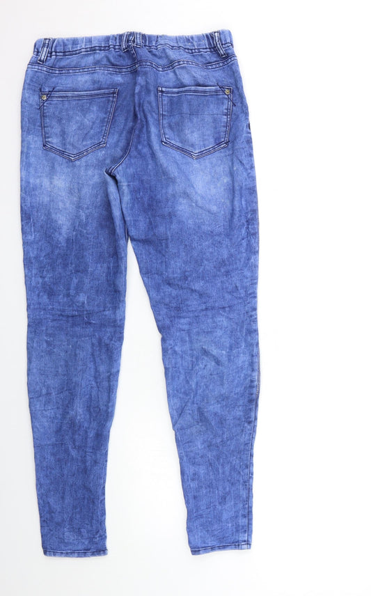 Preworn Womens Blue Denim Jegging Jeans Size 30 in L30 in