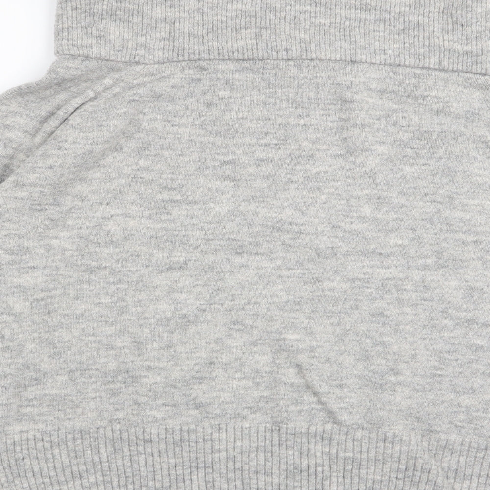 H&M Womens Grey Pullover Jumper Size M