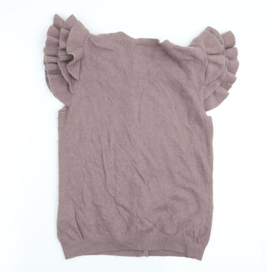 Fenn Wright Manson Womens Pink Cardigan Jumper Size 12