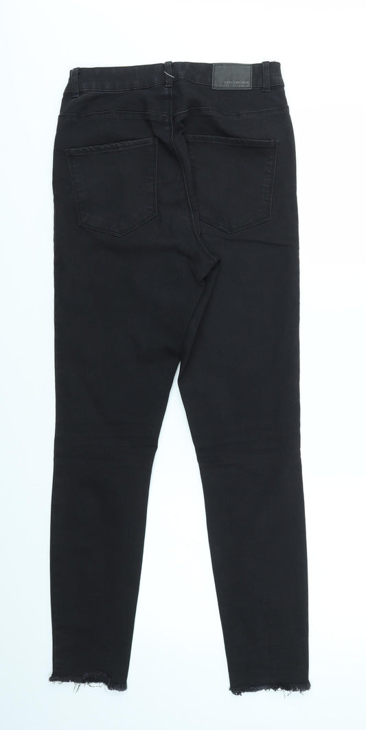 VERO MODA Womens Black Skinny Jeans Size M L28 in