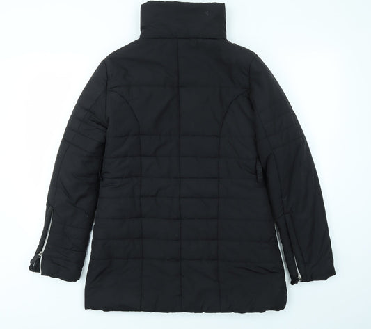SUGAR CANDY Womens Black Jacket Coat Size 10