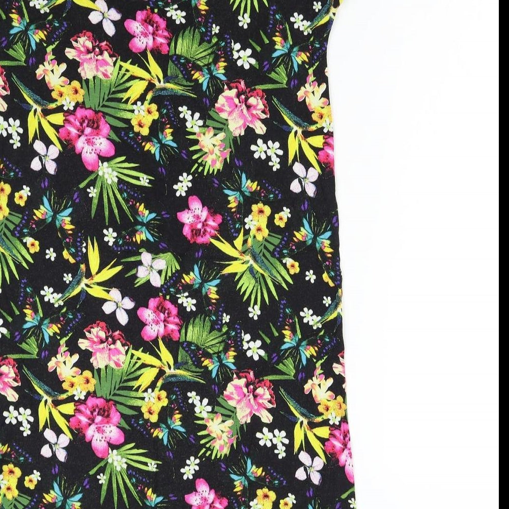 George Womens Multicoloured Floral Shift Size 8