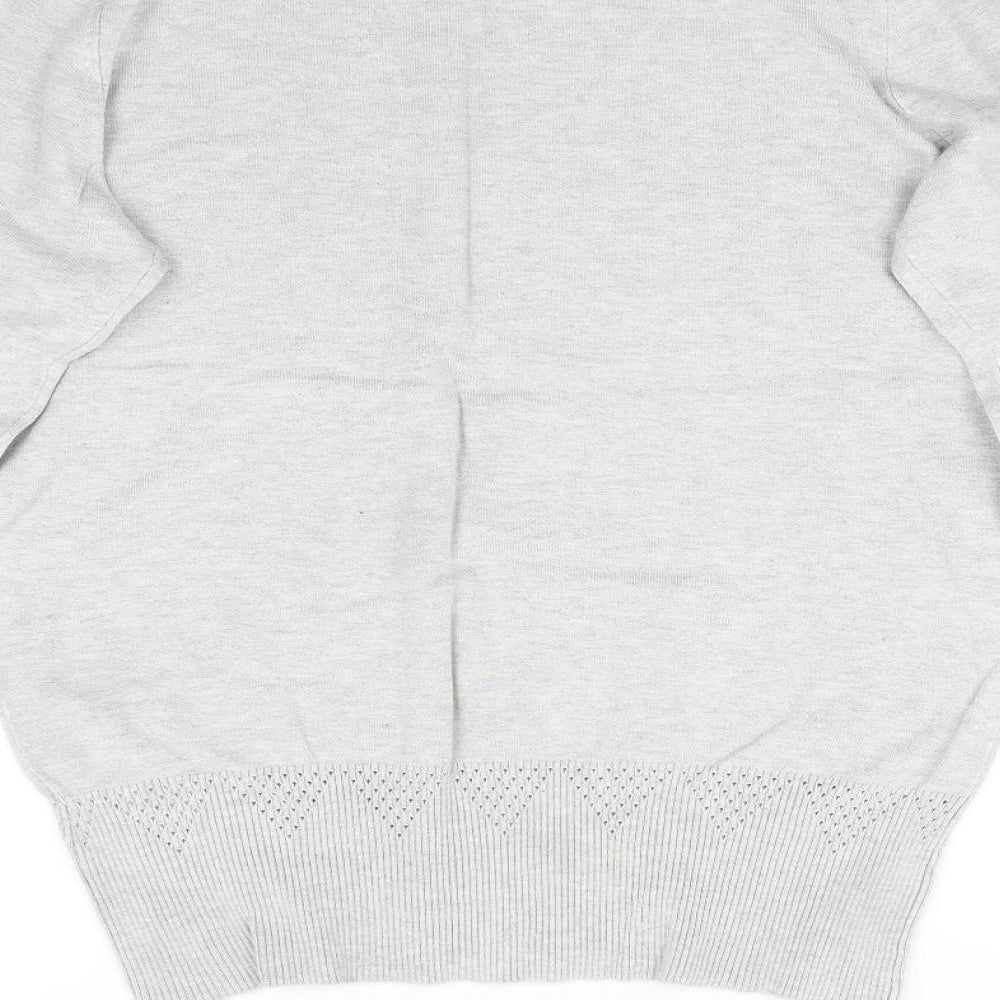 Dorothy Perkins Womens Grey Pullover Jumper Size 10