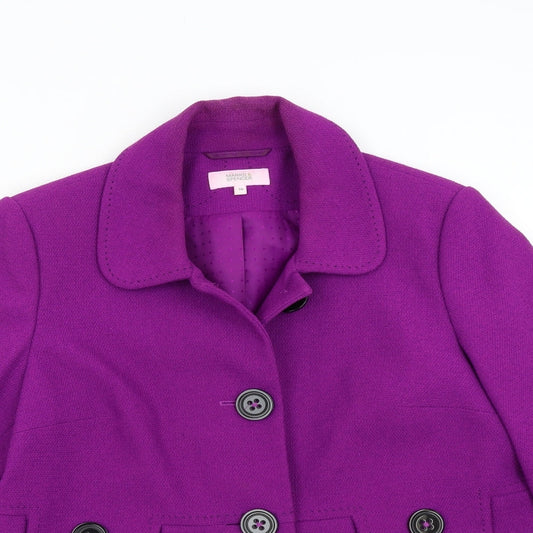 M&S Womens Purple Jacket Size 16