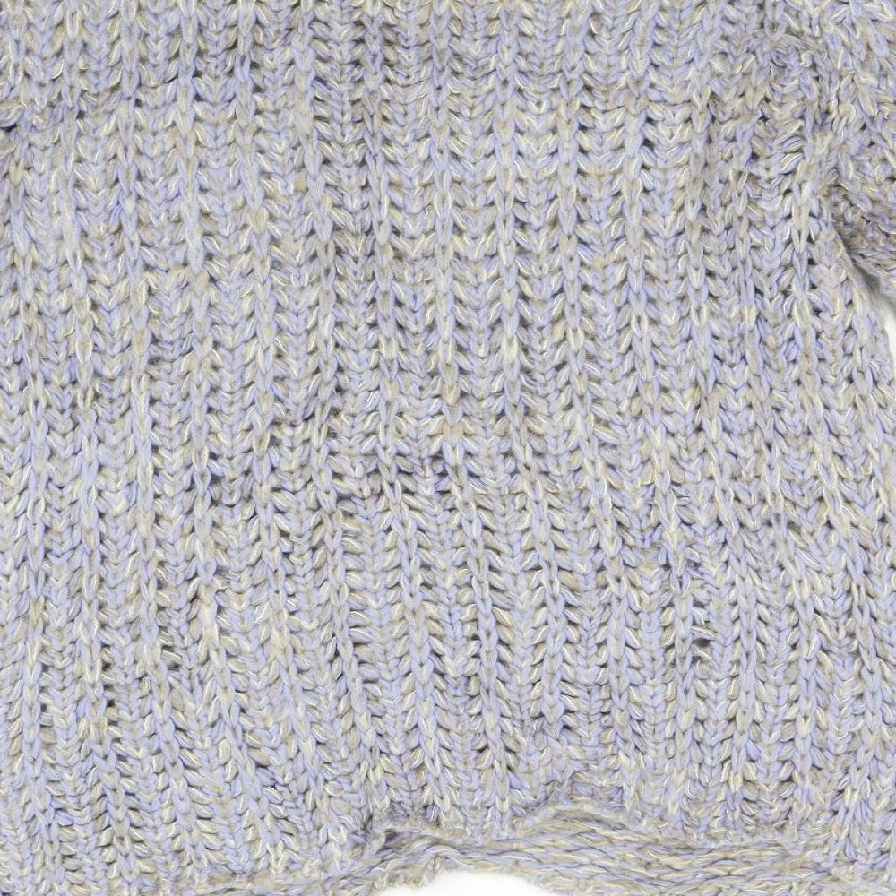 Originals Womens Blue Knit Pullover Jumper Size M