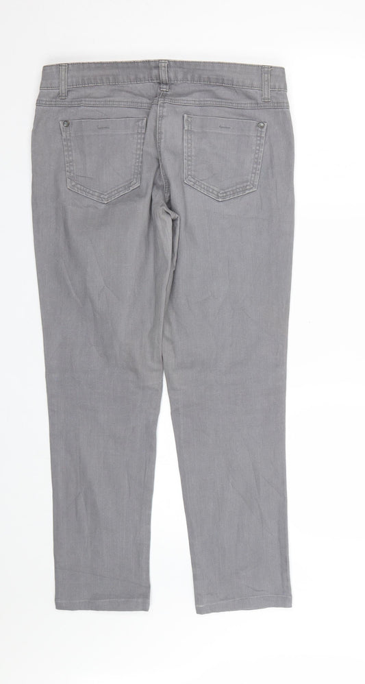 Pimkie Womens Grey Denim Jegging Jeans Size 12 L26 in