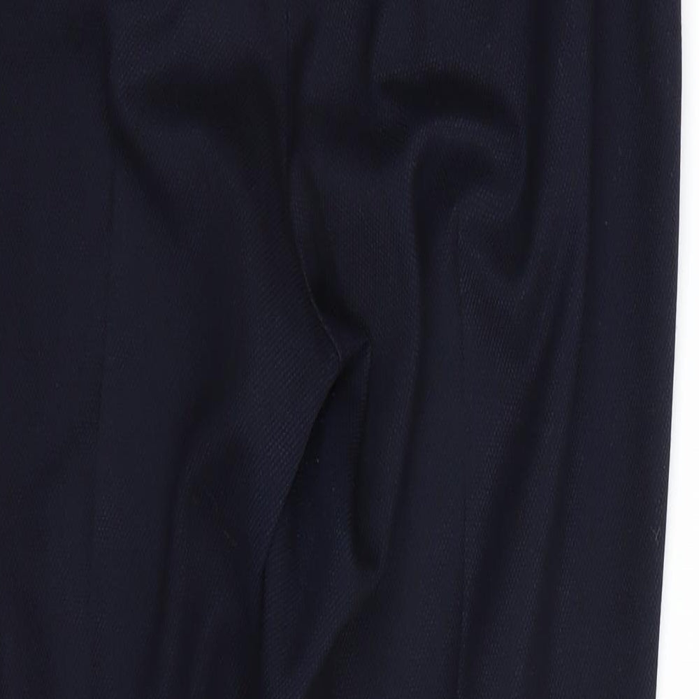 NEXT Womens Blue Trousers Size 14 L25 in
