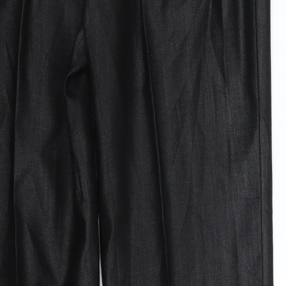 Sigma Womens Black Trousers Size 14 L27 in