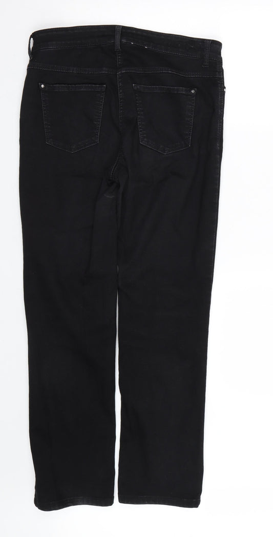 Dream jeans Womens Black Straight Jeans Size 32 L27 in