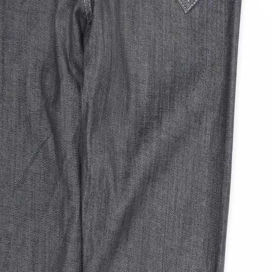 Hai Di Womens Grey Straight Jeans Size M L28 in