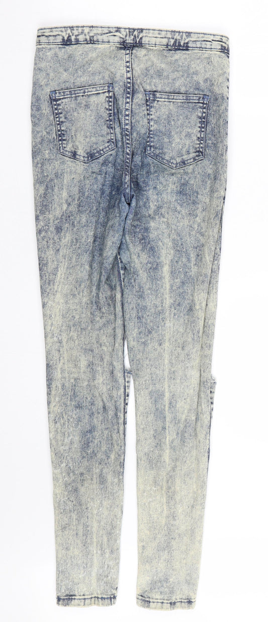 Parisian Womens Beige Skinny Jeans Size 8 L27 in