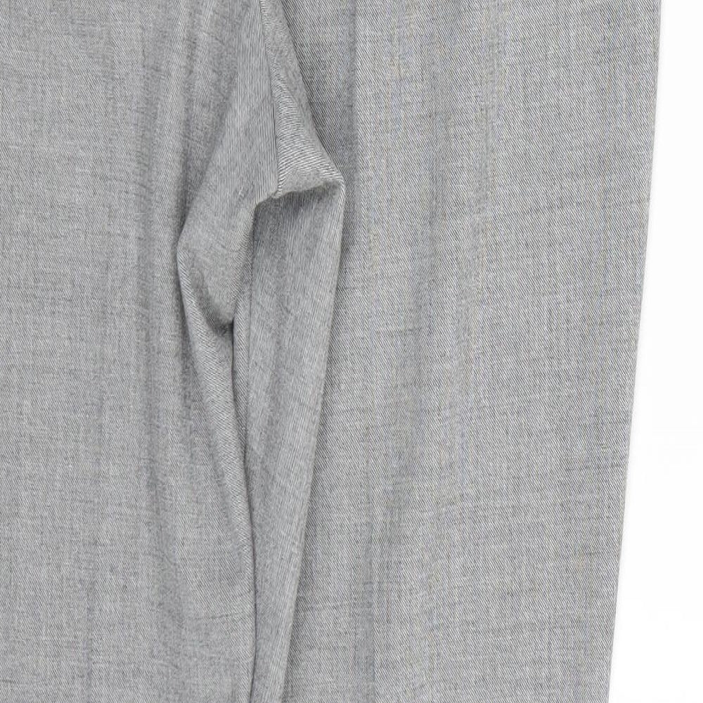 Debenhams Womens Grey Trousers Size 10 L28 in
