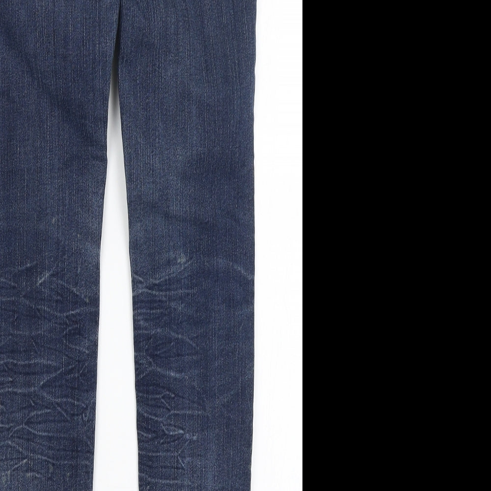& Soin Mens Blue Skinny Jeans Size 28 in L31 in
