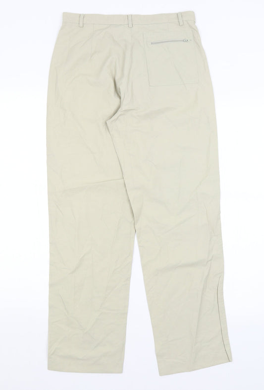 Newport Womens Beige Trousers Size 10 L28 in