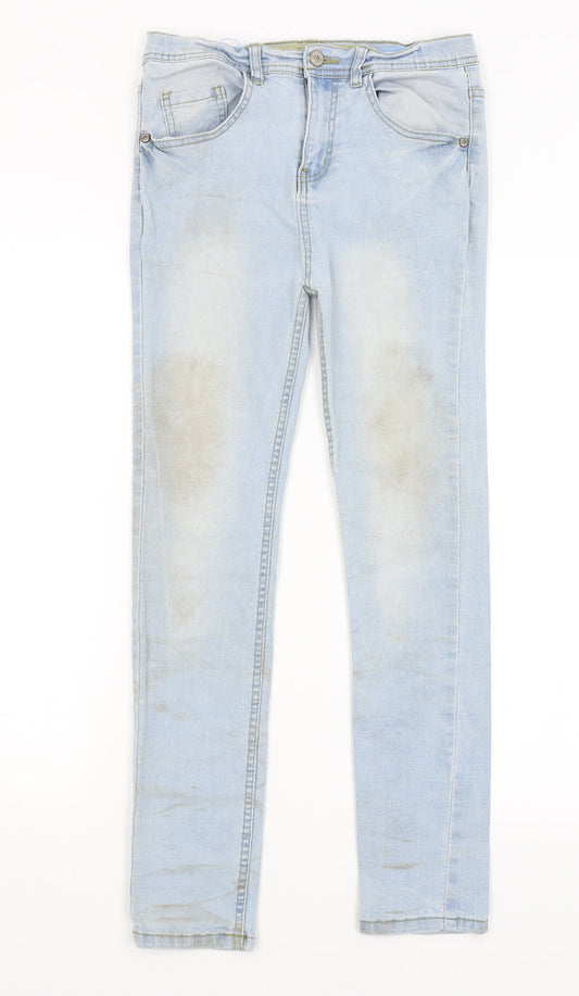 Denim Co Girls Blue Skinny Jeans Size 12-13 Years