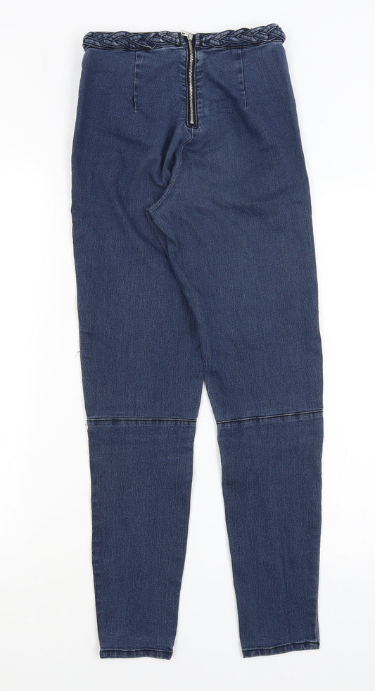 Divided Womens Blue Skinny Jeans Size 6 L27.5 in