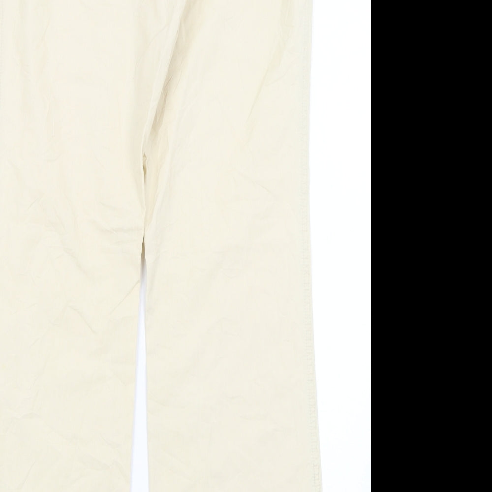 L.O.G.G Womens Beige Trousers Size 12 L31 in