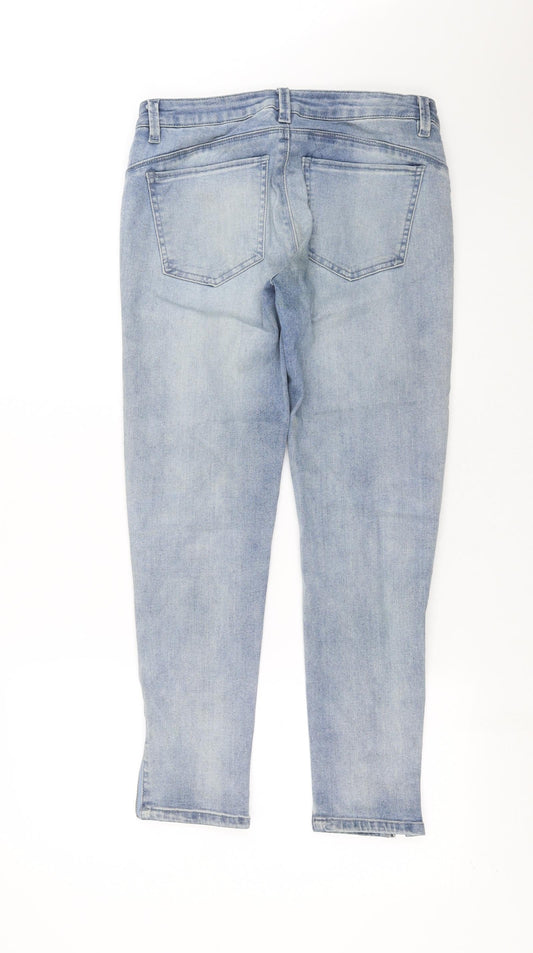 Ashley Mason Womens Blue Denim Skinny Jeans Size 30 in L27 in