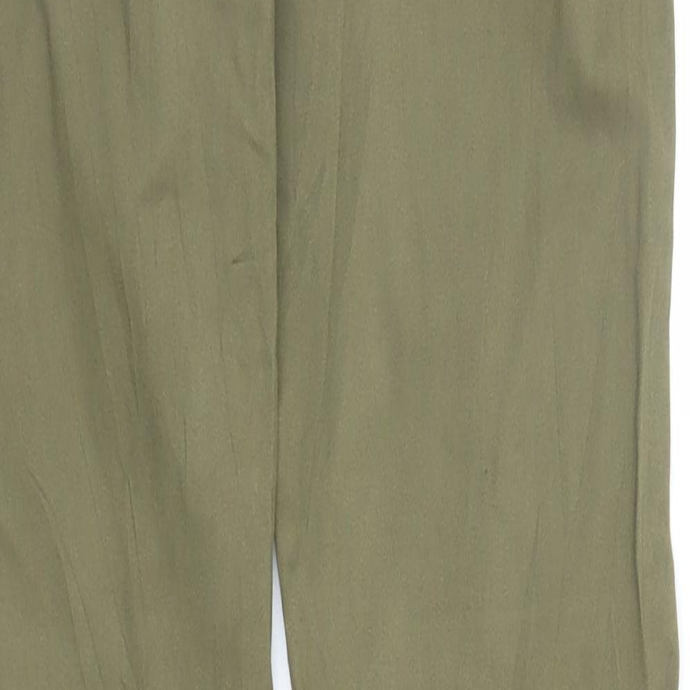 EDC Womens Green Carrot Trousers Size 26 in L31 in