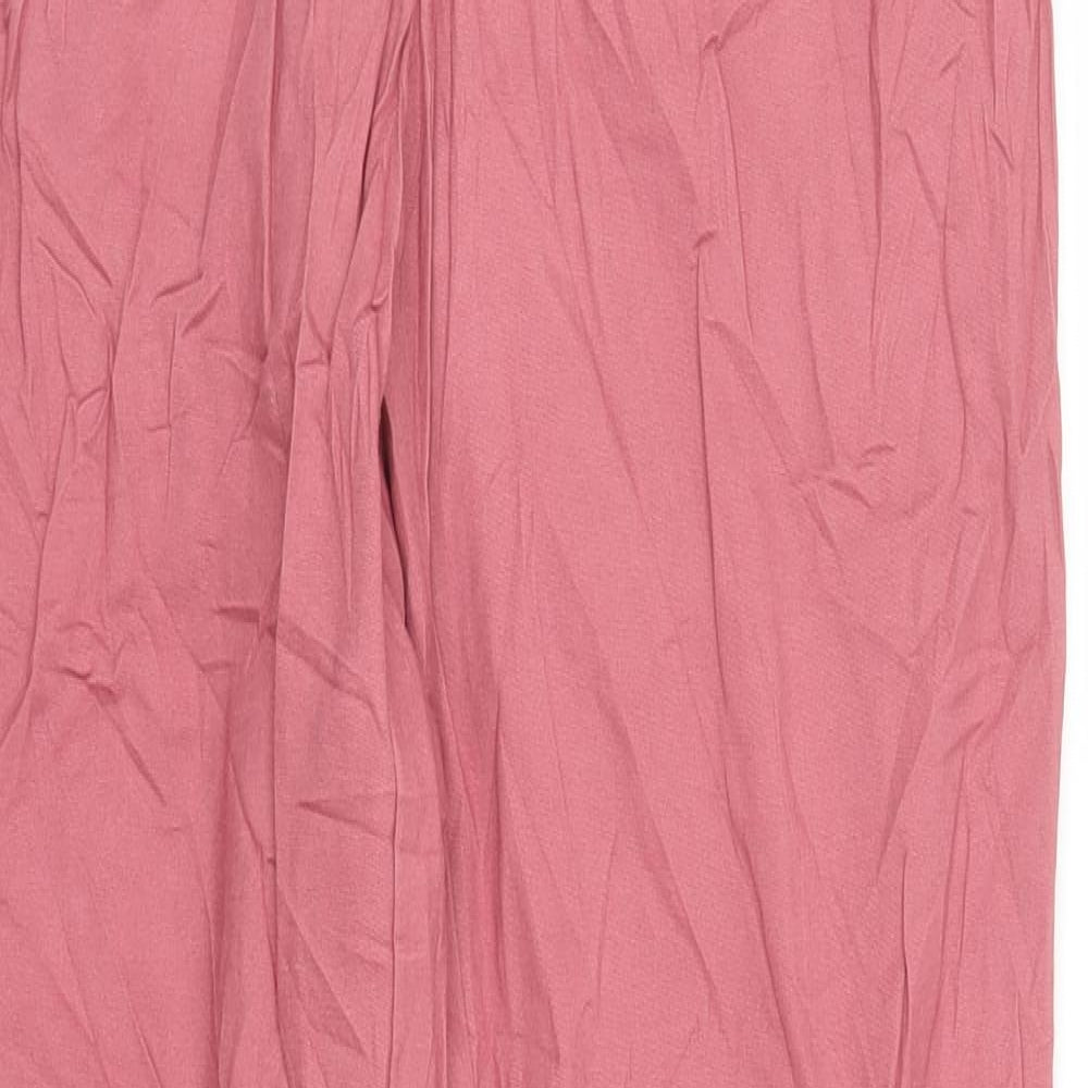 FOREVER 21 Womens Pink Chino Trousers Size 24 in L28 in