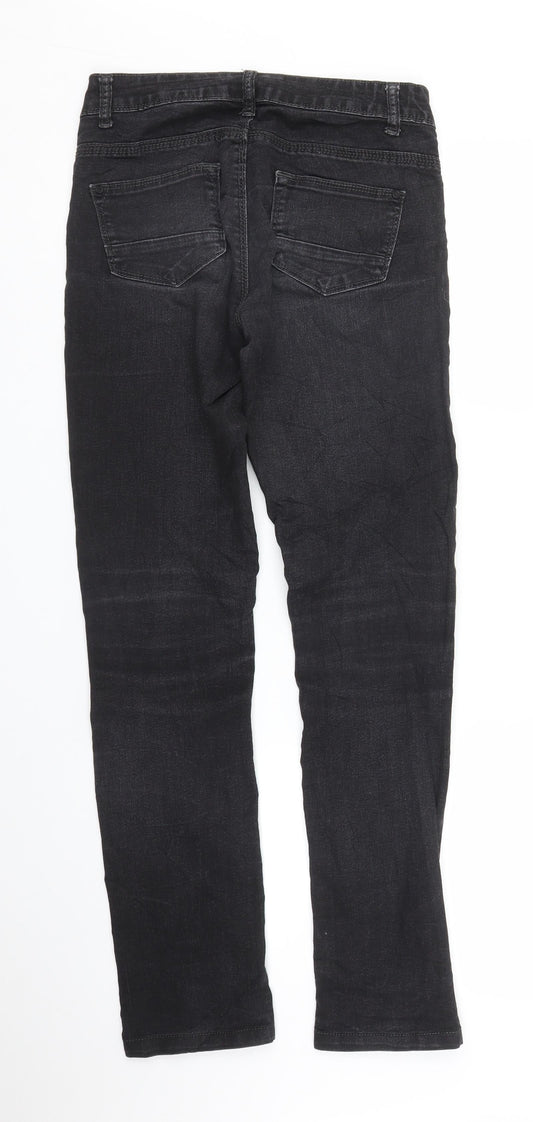 Cameieu Womens Black Denim Skinny Jeans Size S L28 in