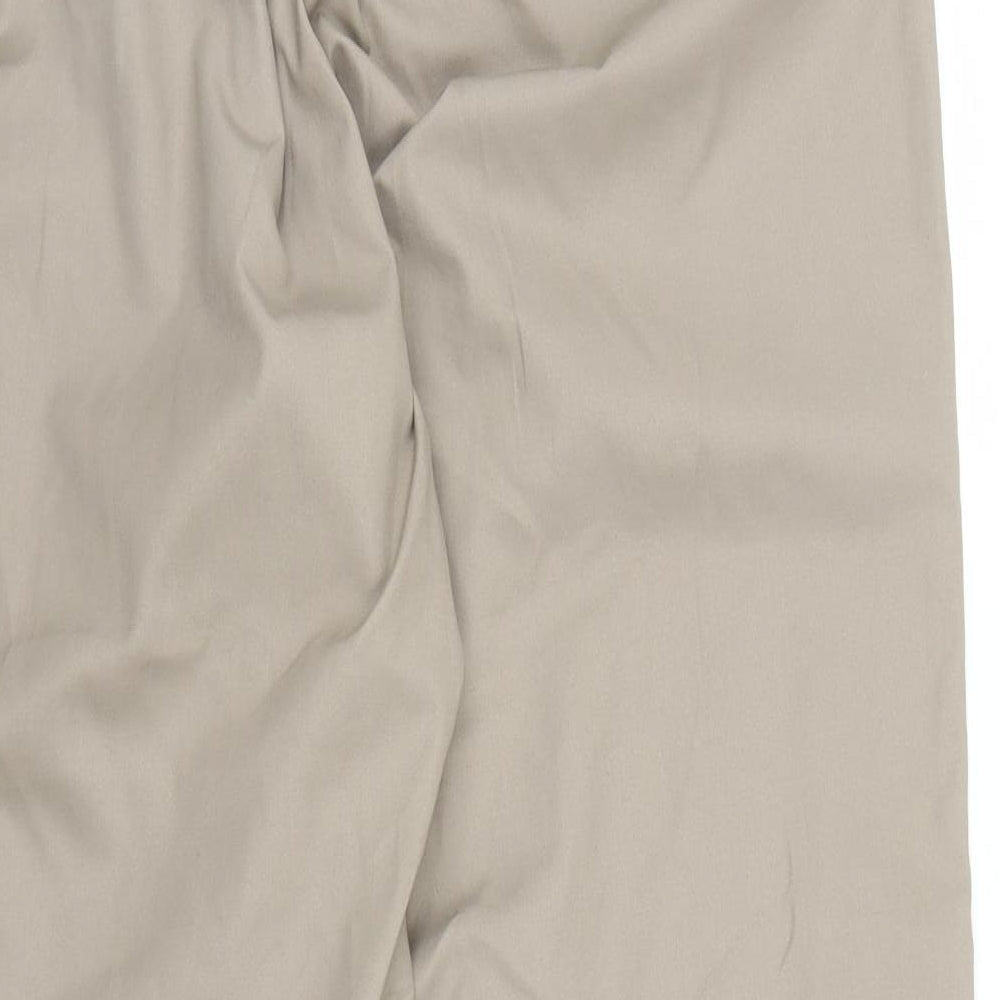 Hawkshead Womens Beige Chino Trousers Size 16 L25 in