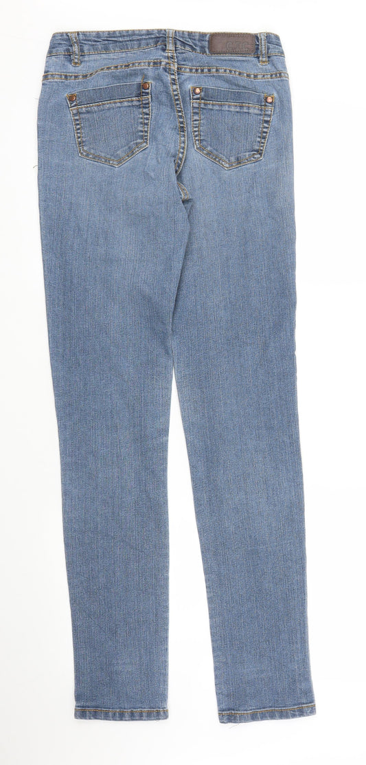 CIC Womens Blue Denim Skinny Jeans Size 27 in L34 in