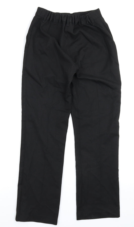 Matalan Boys Black Dress Pants Trousers Size 11-12 Years - School