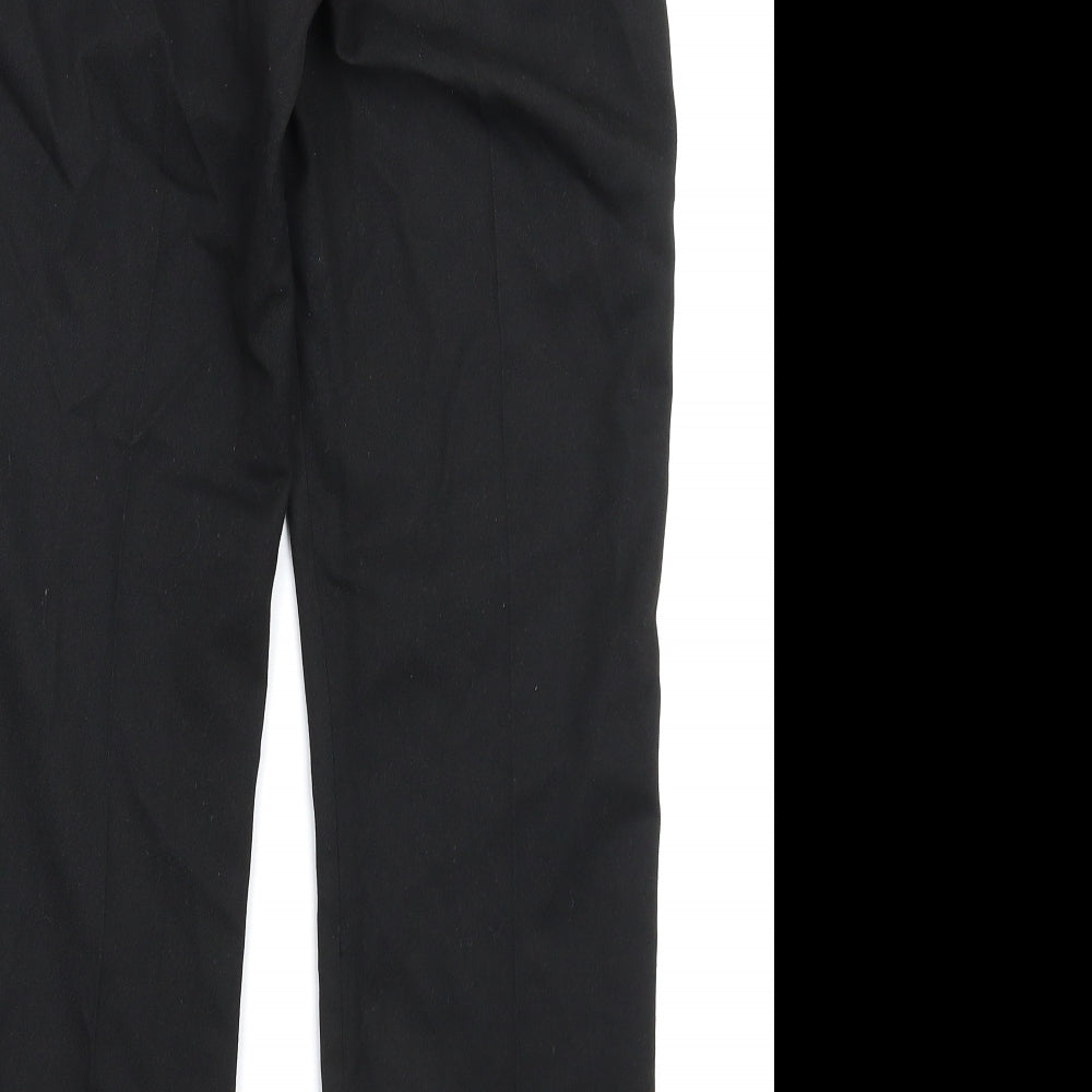 Matalan Boys Black Dress Pants Trousers Size 11-12 Years - School