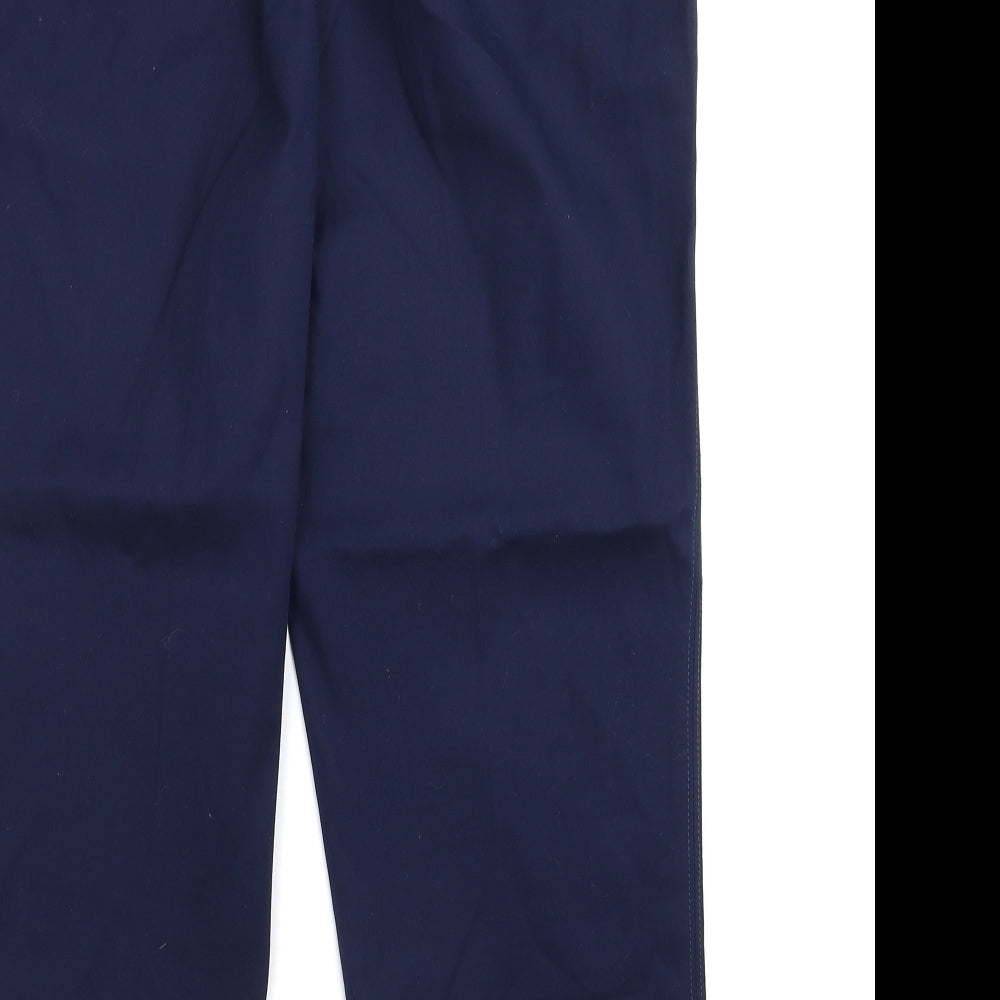 Preworn Womens Blue Cropped Trousers Size 30 in L23 in