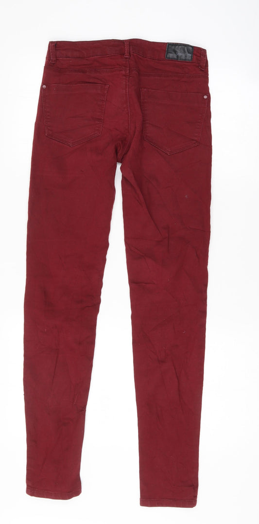 Springfield Womens Red Skinny Jeans Size 29 L31 in