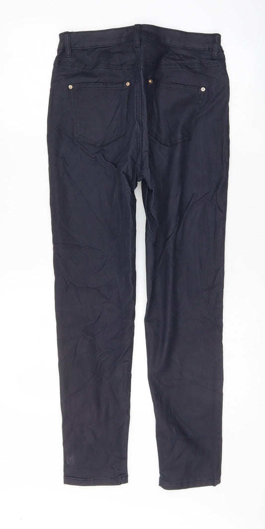 mohito Womens Blue Skinny Jeans Size 8 L27.5 in