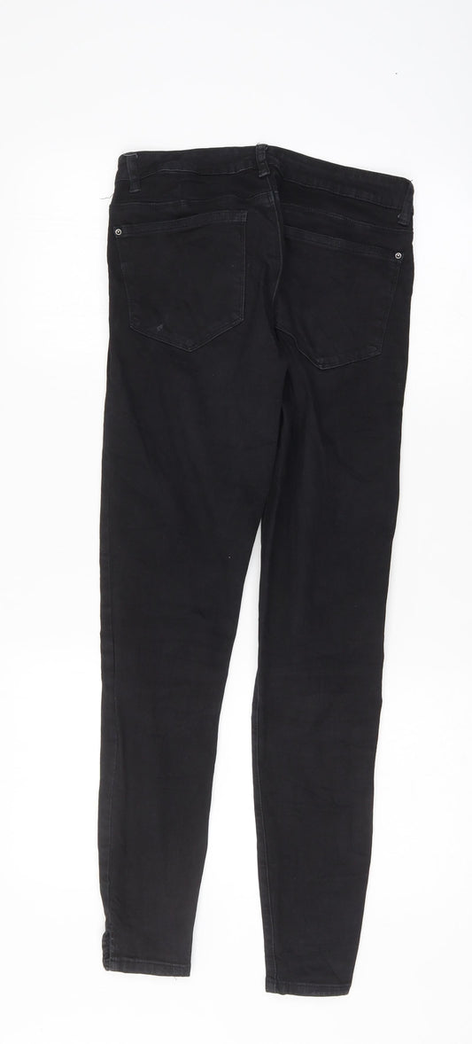 Sinsay Womens Black Skinny Jeans Size 8 L28.5 in