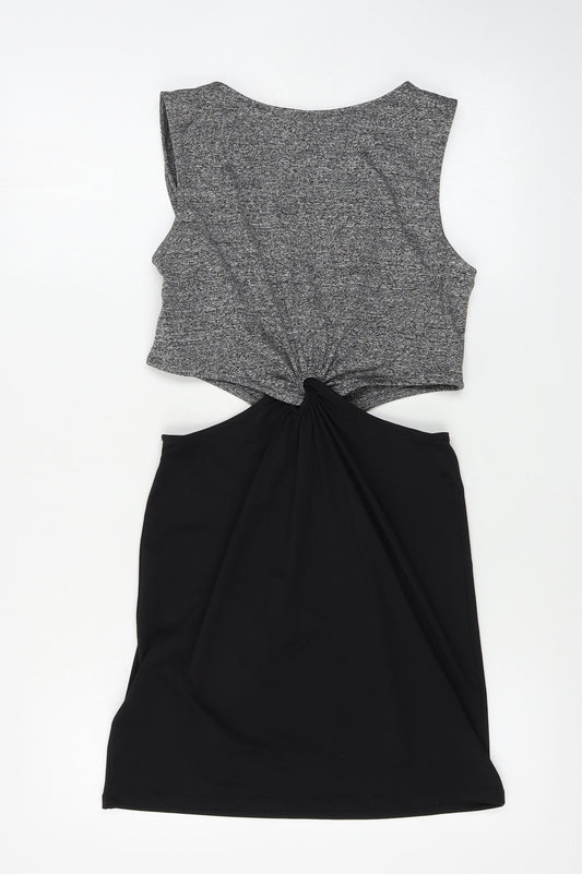 H&M Womens Grey Bodycon Size S