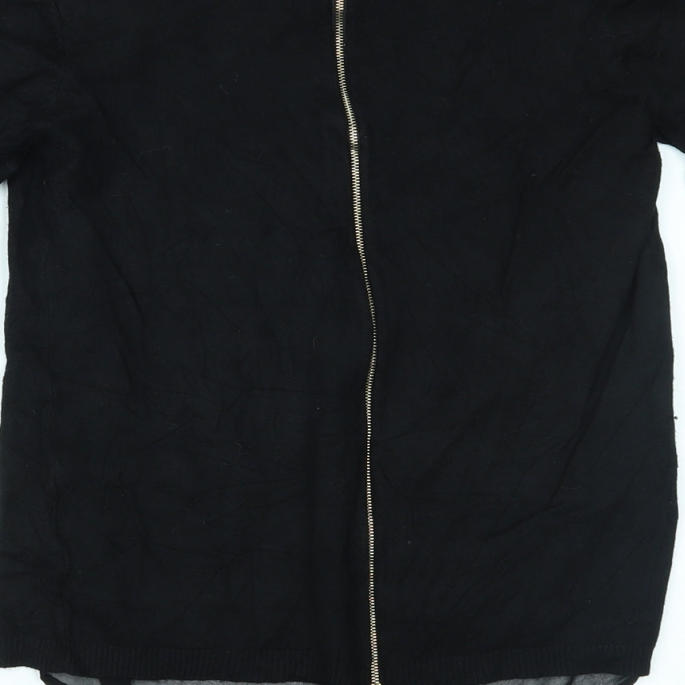 Millenium Womens Black Basic Blouse One Size