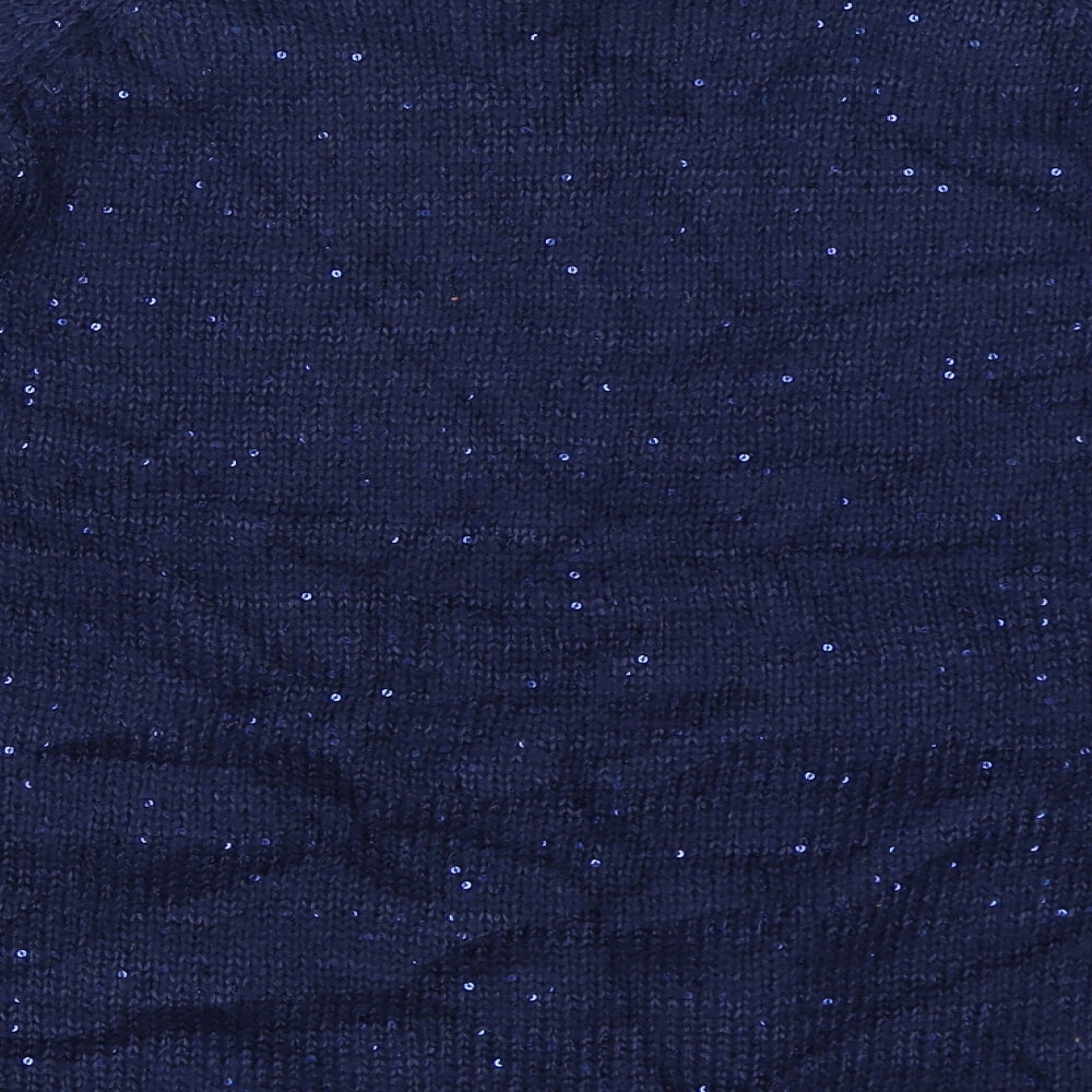 Preworn Womens Blue Pullover Jumper Size XL