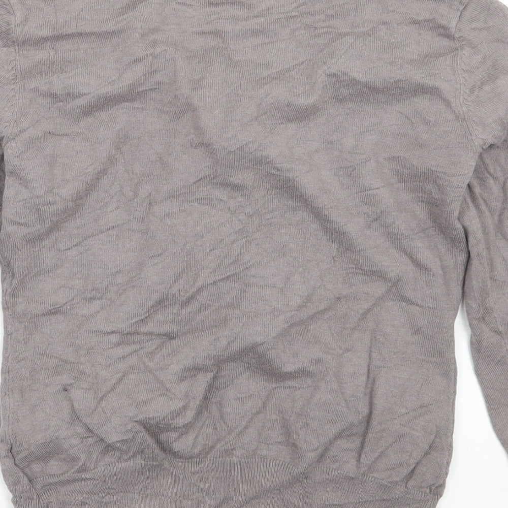 H&M Womens Grey Cardigan Jumper