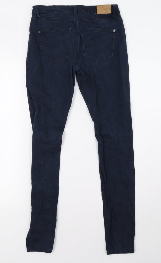 jaqueline deyong Womens Blue Trousers Size M L33 in