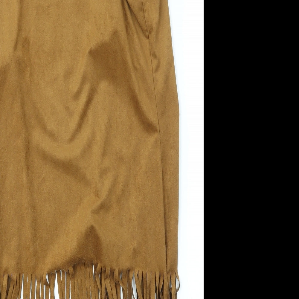 New Look Womens Brown Cardigan Jumper Size S