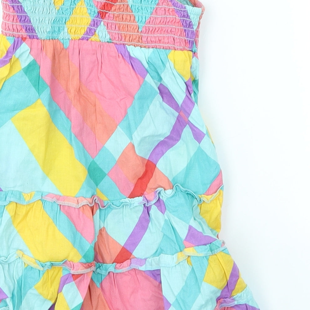 Brand and care label for Indigo Baby Multicoloured A-Line, size 12-18, Months